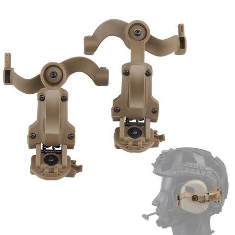 Buy Headset Helmet Rail Adapter, Multi-Angle Adjustable Suspension ...