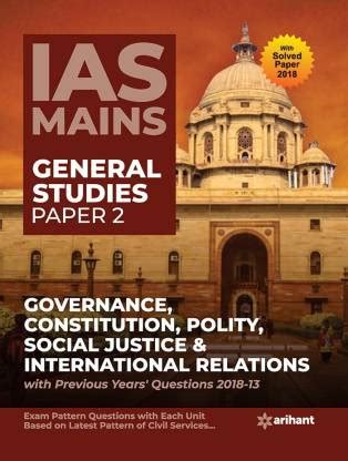 IAS Mains Paper 2 Governance Constitution, Polity Social Justice ...