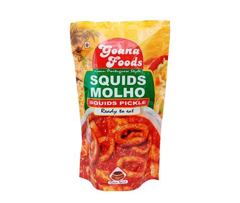 Goana Foods Squids Molho | Squids Pickle | 200 Grams : Amazon.in ...