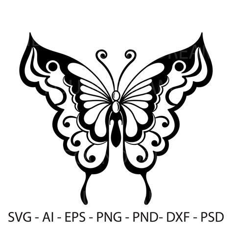 butterfly mandala svg