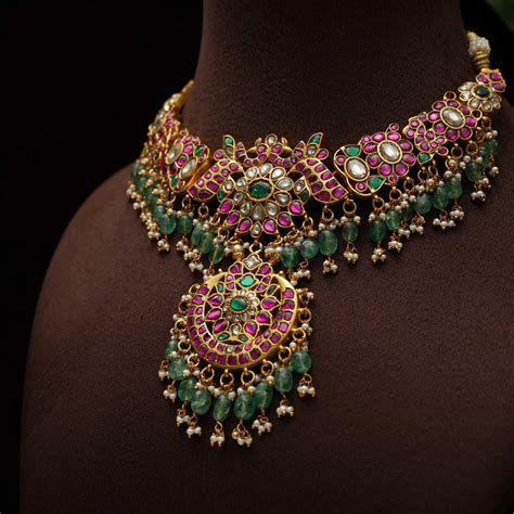 Kundan Choker Necklace & Polki Choker Necklace