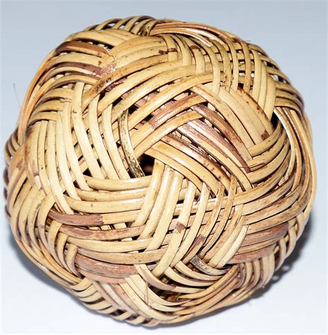 Sepak Takraw Ball made out of rattan (hand made in Malaysia). Small ...