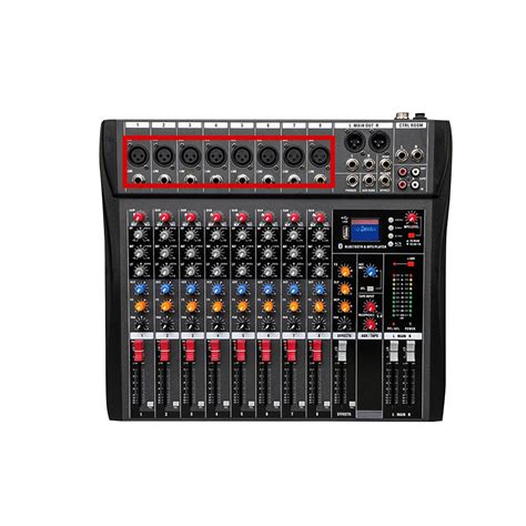SECRET DESIRE 8 Channels Audio Mixer Portable Stereo Mixer For ...