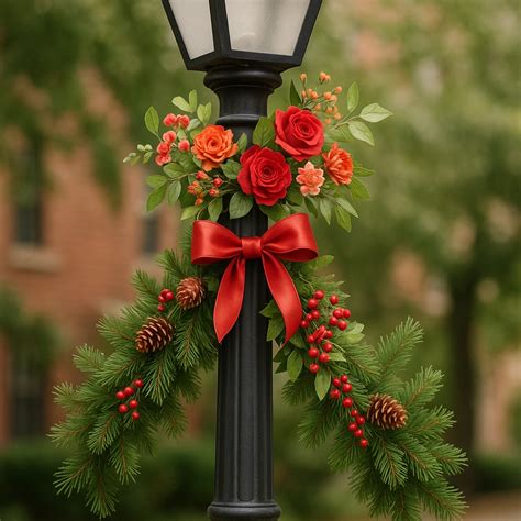 How to Decorate a Lamp Post with Simple DIY Ideas - Aosom