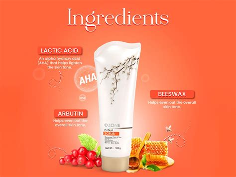 Buy Ozone D-Tan Face Scrub Online | Clinikally