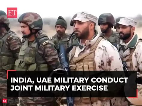 India, UAE military conduct Joint military exercise