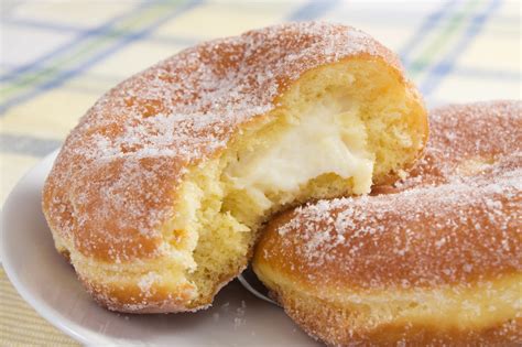 Cream-Filled Doughnuts