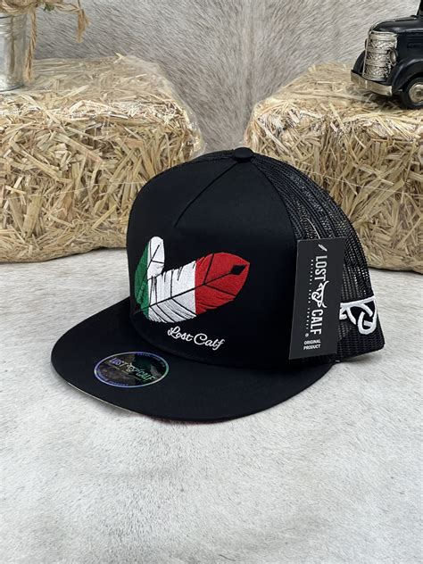 Lost Calf Hat Gem White Flat | Rancho El Mesquite