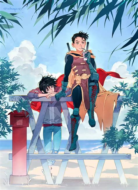 #DamiJon - Damian Wayne x Jonathon Kent - #Supersons by Alam519 Xwitter ...