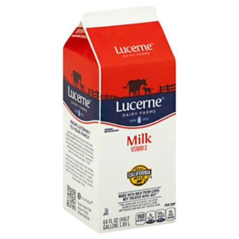 Lucerne Milk, Vitamin D