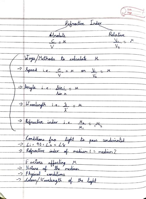 Physics Class 10 Light Notes 的图像结果