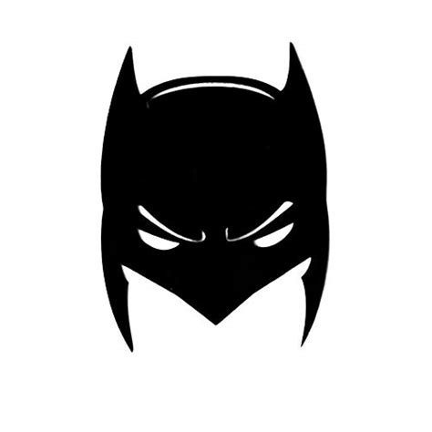 The Logo Man Batman Mask 3D Sticker Car Bike Logo Decal Emblem, Pack of ...