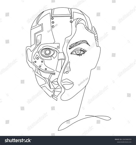 Half Woman Half Robot