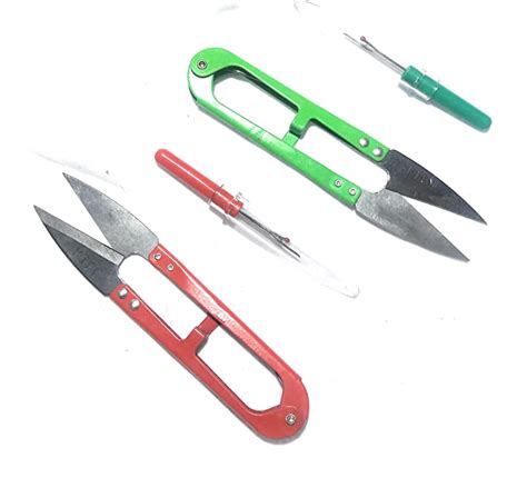 Metal Sewing Snips Thread Cutter Scissors with Seam Ripper – Set of 4 ...