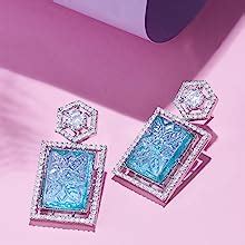 ZAVERI PEARLS Rose Gold Dazzling Cubic Zirconia Party Bling Statement ...