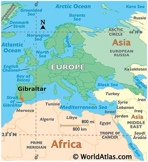 Gibraltar Maps & Facts - World Atlas