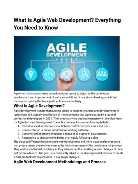 Image result for Agile Web Development