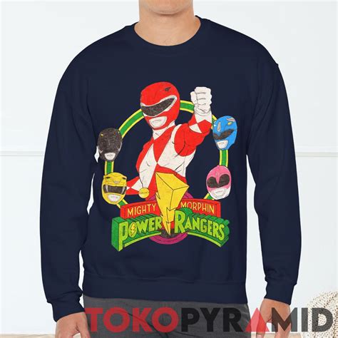 Mighty Morphin Power Rangers Shirt - TokoPyramid