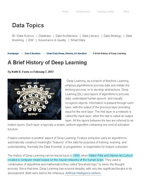 Deep Learning History 的图像结果
