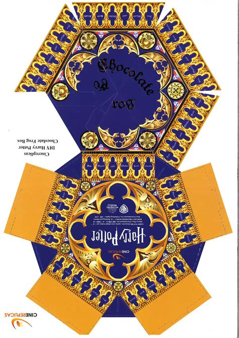 Chocolate Frog box | Harry potter diy, Harry potter halloween, Natal do ...