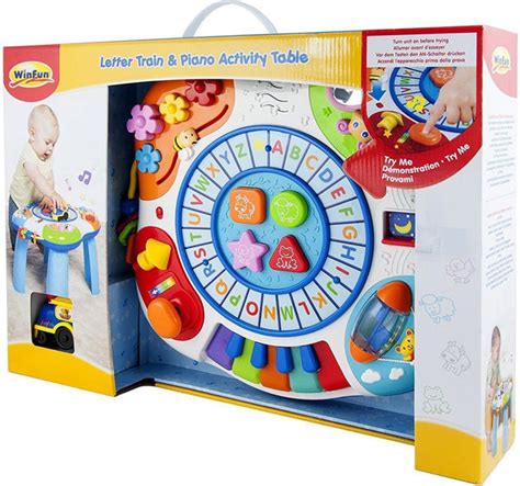 Winfun Letter Train & Piano Activity Table – The Moms Darling Baby Shop