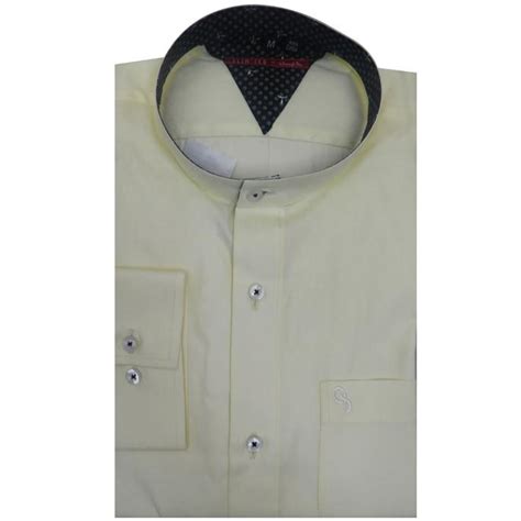 Charaghdin.com - Self Design Lemon Shirt