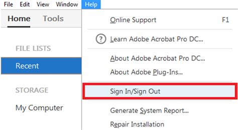 Image result for Adobe Acrobat Sign Out