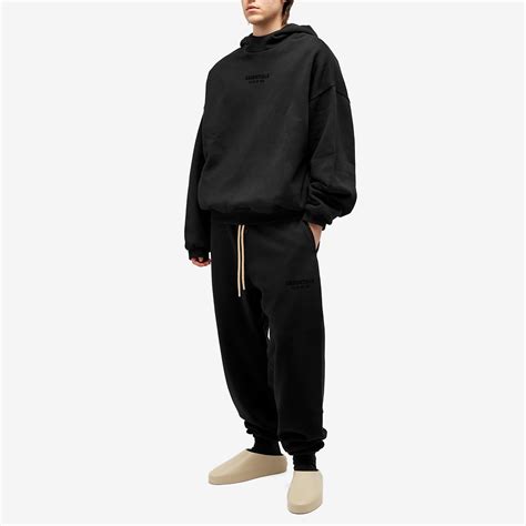 Fear of God Essentials Essential Sweatpants Jet Black | END. (GB)