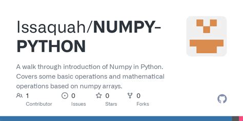 Image result for GitHub Python-Numpy Example