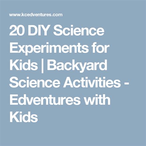 Image result for Simple Experiments Outside