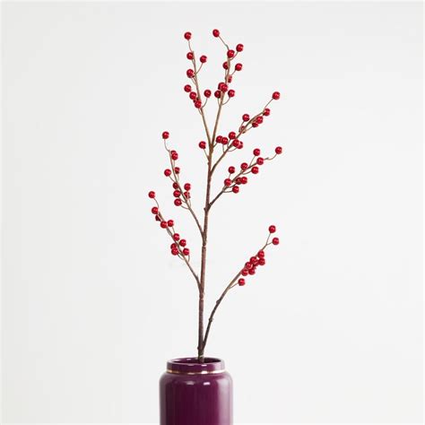 Buy Botanical Berry Artificial Branch - 86 cm from Home Centre at just ...