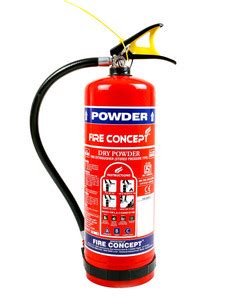 fire concept FCABP-4140 MAP 90% ABC TYPE FIRE EXTINGUISHER Fire ...