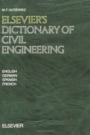 Buy Elsevier's Dictionary of Civil Engineering Book Online at Low ...