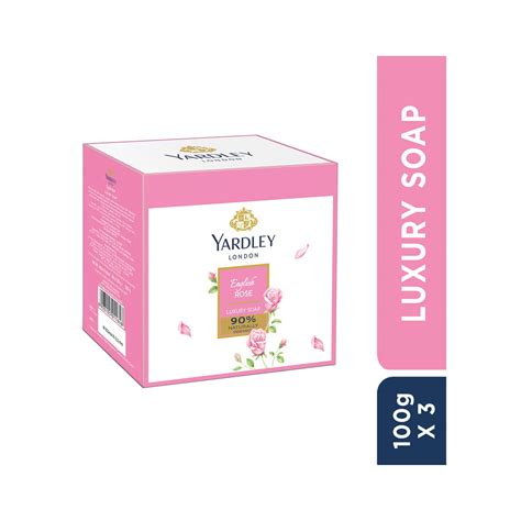 Buy Yardley London English Rose Luxury Soap - (3 Pcs) Online at Best ...
