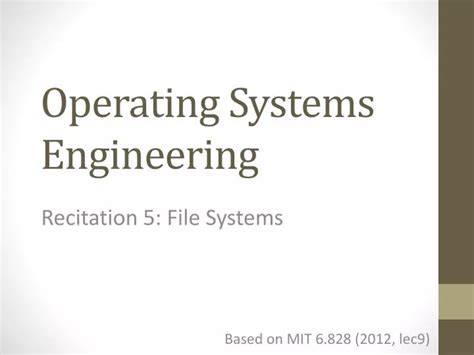 Operating Systems Engineering 的图像结果