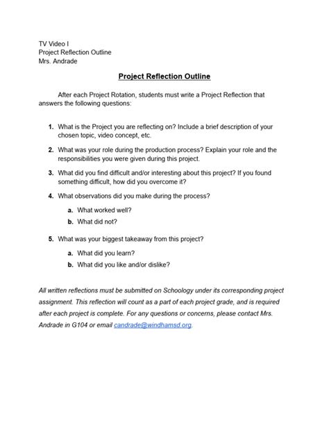 Image result for Project Reflection Sample