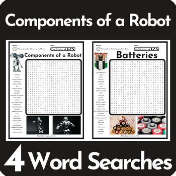 Robot Word Search Printable 的图像结果