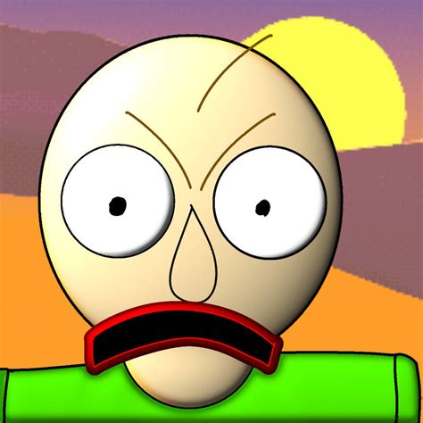 Image result for Baldi Angry