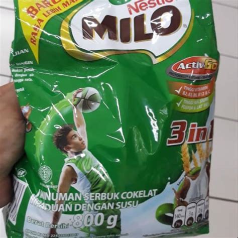 harga milo 3 in 1 800 gram Android IOS V- 7.61