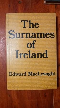 The Surnames of Ireland : Amazon.in: Books