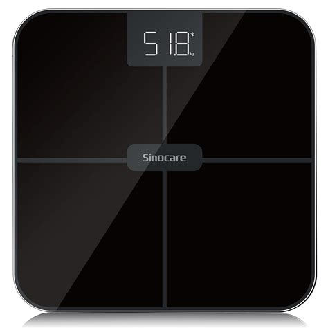 Buy Sinocare Scales for Body Weight, Digital Bluetooth Bathroom Scale ...