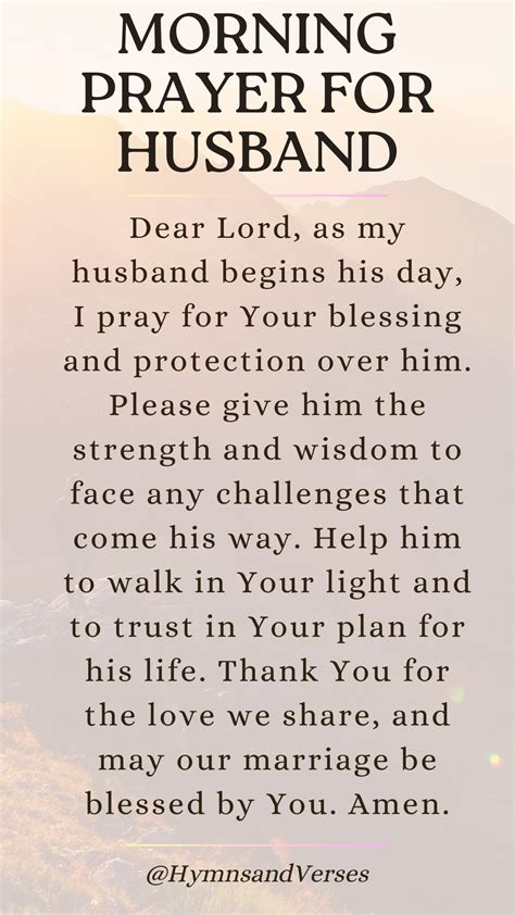 50 powerful prayers for my husband – Artofit