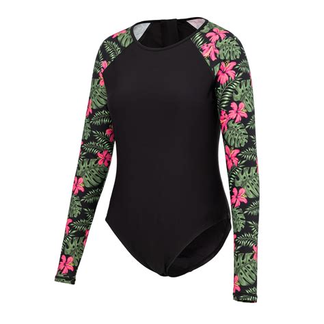 SoulCal Long Sleeved Swimsuit Womens | SportsDirect.com Ireland