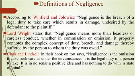 Negligence | PPTX