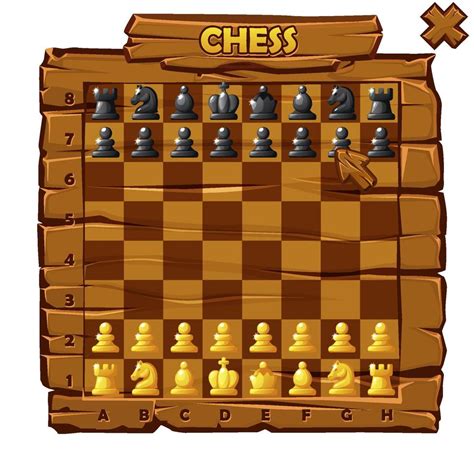 Image result for Chess Board Design 2D
