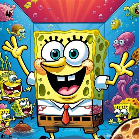 Spongebob Squarepants' Title | Stable Diffusion Online
