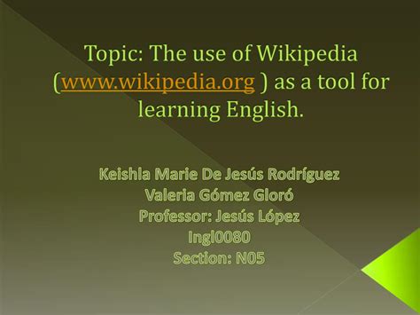 English Wikipedia Tutorial 的图像结果