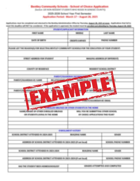 Schools of Choice | Bentley Community Schools