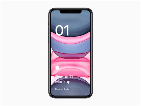 Free All Colors iPhone 11 Mockup (PSD)