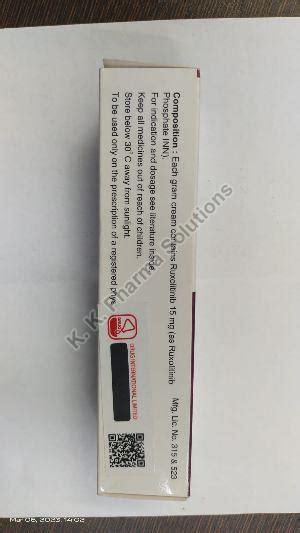 RUTINIB CREAM Ruxolitinib Supplier from Mumbai